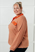 Can't Imagine Why Waffle Knit Contrast Trim Top - LISA MARIE BOUTIQUE - Tops - Small -