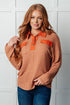 Can't Imagine Why Waffle Knit Contrast Trim Top - LISA MARIE BOUTIQUE - Tops - Small -