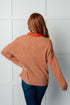 Can't Imagine Why Waffle Knit Contrast Trim Top - LISA MARIE BOUTIQUE - Tops - Small -