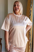 Champagne Problems Satin Top - LISA MARIE BOUTIQUE - Tops - Small -