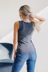 Charcoal Essentials Tank - LISA MARIE BOUTIQUE - OS -