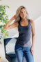 Charcoal Essentials Tank - LISA MARIE BOUTIQUE - OS -
