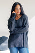 Charcoal Mirage Long Sleeve - LISA MARIE BOUTIQUE - S -