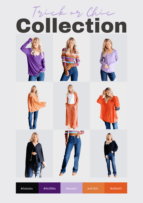 Charmed in Chic Pullover - LISA MARIE BOUTIQUE - S -