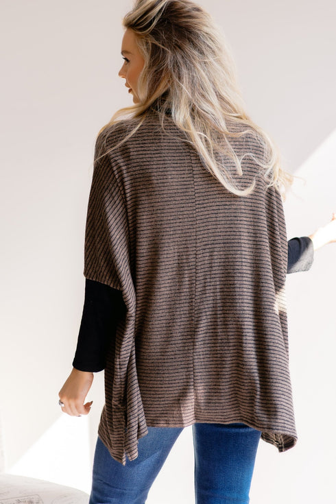 Chestnut Roast Duo Top - LISA MARIE BOUTIQUE - S -