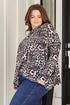 Clap for Yourself Long Sleeve Top in Animal Print - LISA MARIE BOUTIQUE - Tops - Small -
