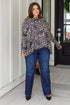 Clap for Yourself Long Sleeve Top in Animal Print - LISA MARIE BOUTIQUE - Tops - Small -