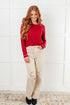 Clever Expression Long Sleeve Top - LISA MARIE BOUTIQUE - Tops - Small -