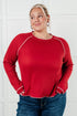 Clever Expression Long Sleeve Top - LISA MARIE BOUTIQUE - Tops - Small -