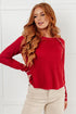Clever Expression Long Sleeve Top - LISA MARIE BOUTIQUE - Tops - Small -