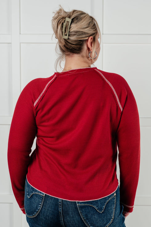 Clever Expression Long Sleeve Top - LISA MARIE BOUTIQUE - Tops - Small -