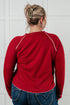 Clever Expression Long Sleeve Top - LISA MARIE BOUTIQUE - Tops - Small -
