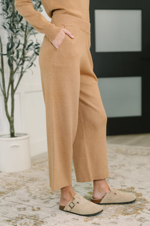 Clove Culottes in Camel - LISA MARIE BOUTIQUE - Womens - XS -
