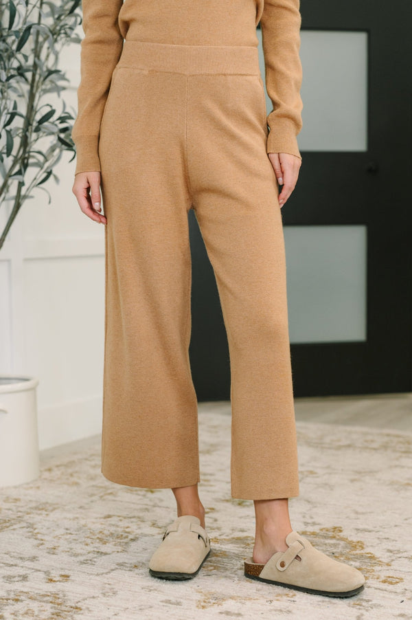 Clove Culottes in Camel - LISA MARIE BOUTIQUE - Womens - XS -