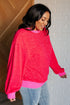 Cold, Cold Go Away Oversized Pullover - LISA MARIE BOUTIQUE - Athleisure - Small -