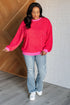 Cold, Cold Go Away Oversized Pullover - LISA MARIE BOUTIQUE - Athleisure - Small -