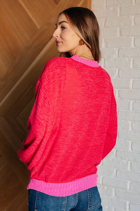 Cold, Cold Go Away Oversized Pullover - LISA MARIE BOUTIQUE - Athleisure - Small -