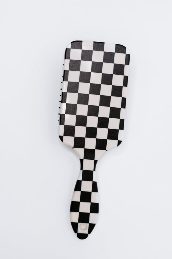 Cookies & Cream Checks Brush - LISA MARIE BOUTIQUE - Womens - OS -