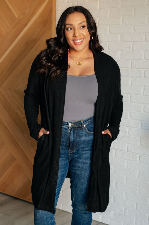 Cozy Cool Cardigan - LISA MARIE BOUTIQUE - Layers - Small -