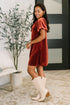 Damsel in This Velvet Dress - LISA MARIE BOUTIQUE - Womens - Small -