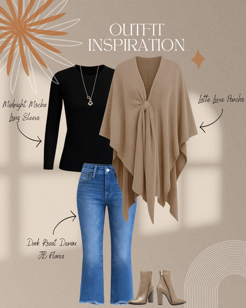 Dark Roast Denim Judy Blue Flares - LISA MARIE BOUTIQUE - Judy Blue - 0 -