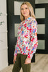 Distinguished Guest Floral Button Down - LISA MARIE BOUTIQUE - Womens - Small -