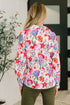 Distinguished Guest Floral Button Down - LISA MARIE BOUTIQUE - Womens - Small -