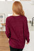 Drive Downtown Dolman Sleeve Top in Wine - LISA MARIE BOUTIQUE - Tops - Small -