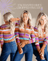 Enchanted Hues Crop Sweater - LISA MARIE BOUTIQUE - S -