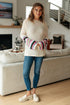 End of the Story Striped Sleeve Sweater - LISA MARIE BOUTIQUE - Tops - Small -
