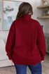 Envelop Me Turtleneck Sweater - LISA MARIE BOUTIQUE - Tops - Small -