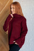 Envelop Me Turtleneck Sweater - LISA MARIE BOUTIQUE - Tops - Small -
