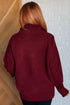 Envelop Me Turtleneck Sweater - LISA MARIE BOUTIQUE - Tops - Small -