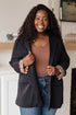 Every Day Blazer in Black - LISA MARIE BOUTIQUE - Layers - Small -