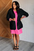 Every Day Blazer in Black - LISA MARIE BOUTIQUE - Layers - Small -