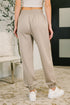Every Second, Every Hour Jogger Bottoms in Ash Mocha - LISA MARIE BOUTIQUE - Womens - Small -