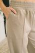 Every Second, Every Hour Jogger Bottoms in Ash Mocha - LISA MARIE BOUTIQUE - Womens - Small -