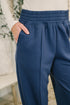 Every Second, Every Hour Jogger Bottoms in Blue Indigo - LISA MARIE BOUTIQUE - Womens - Small -