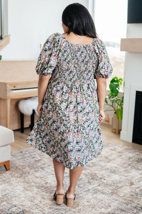 Excellence Without Effort Floral Dress - LISA MARIE BOUTIQUE - Dresses - Small -