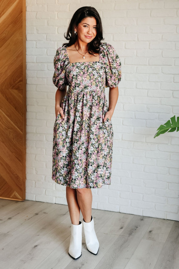Excellence Without Effort Floral Dress - LISA MARIE BOUTIQUE - Dresses - Small -