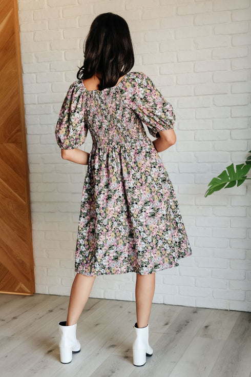 Excellence Without Effort Floral Dress - LISA MARIE BOUTIQUE - Dresses - Small -