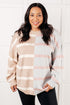 Exceptional Thought Striped Patchwork Sweater - LISA MARIE BOUTIQUE - Tops - Small -