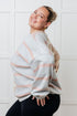 Exceptional Thought Striped Patchwork Sweater - LISA MARIE BOUTIQUE - Tops - Small -