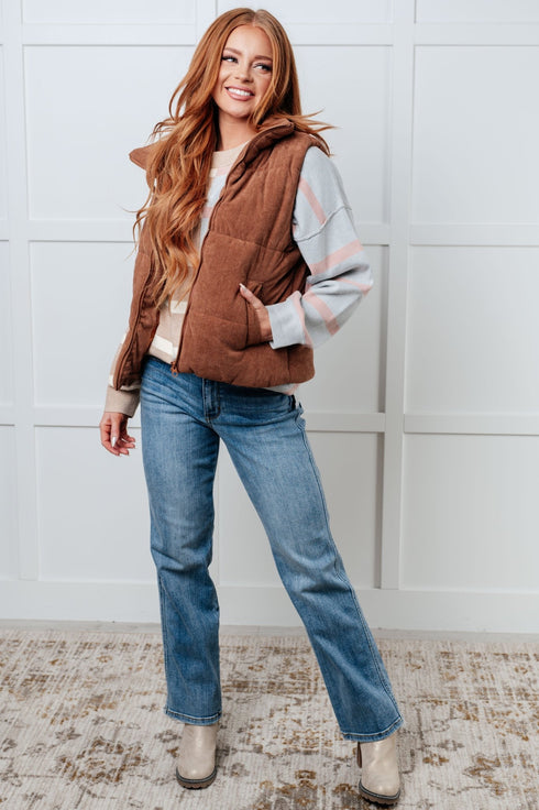 Exceptional Thought Striped Patchwork Sweater - LISA MARIE BOUTIQUE - Tops - Small -