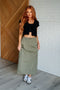 Explain It Away Cargo Skirt - LISA MARIE BOUTIQUE - Bottoms - Small -