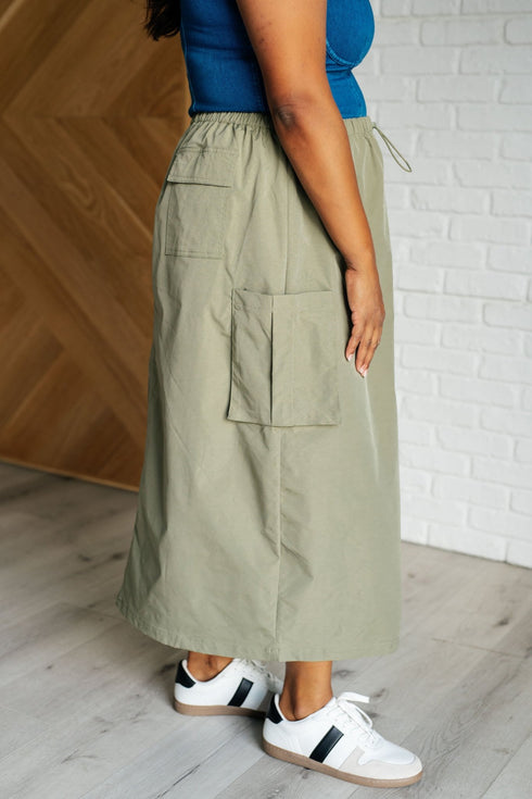 Explain It Away Cargo Skirt - LISA MARIE BOUTIQUE - Bottoms - Small -