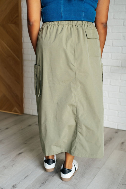Explain It Away Cargo Skirt - LISA MARIE BOUTIQUE - Bottoms - Small -