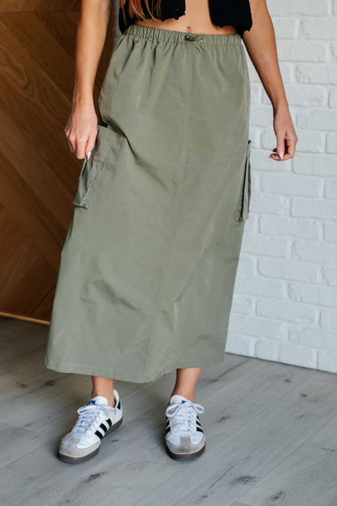 Explain It Away Cargo Skirt - LISA MARIE BOUTIQUE - Bottoms - Small -