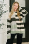 Fall Into Us Color Block Knit Pullover - LISA MARIE BOUTIQUE - Womens - Small -