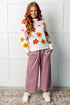 Falling Flowers Floral Sweater - LISA MARIE BOUTIQUE - Tops - Small -
